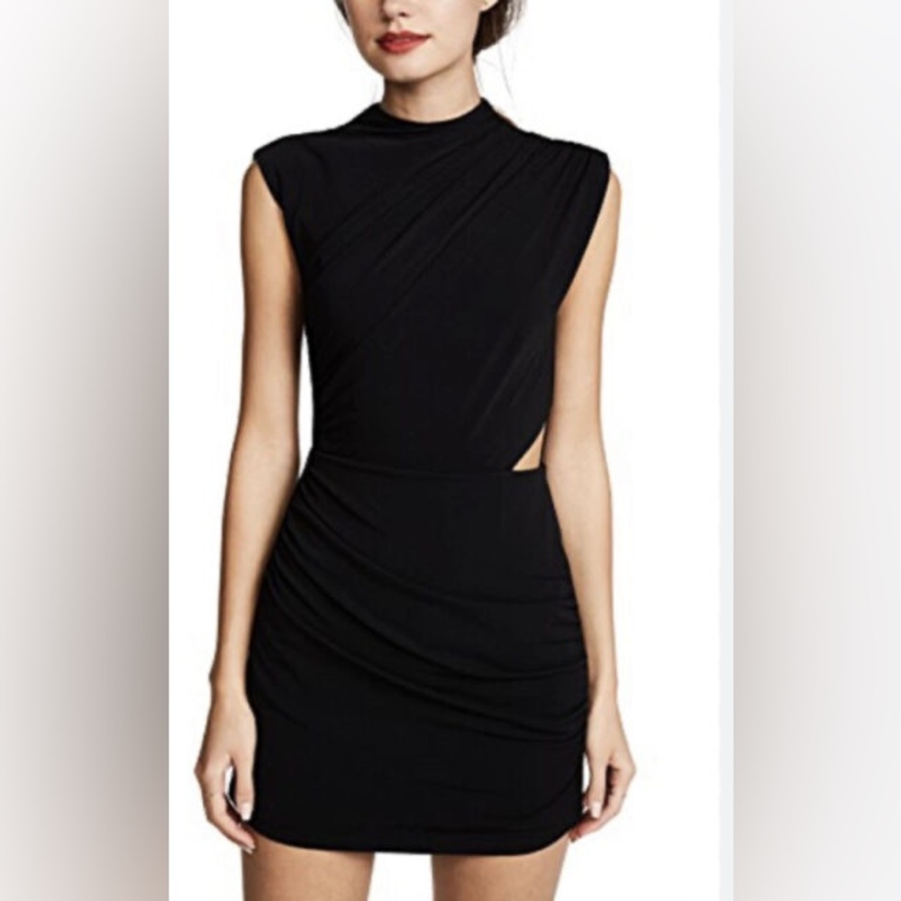 Alice + Olivia Black Mini Dress